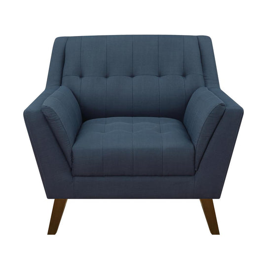 Wallace & Bay Browning Accent Chair, Navy Peacock