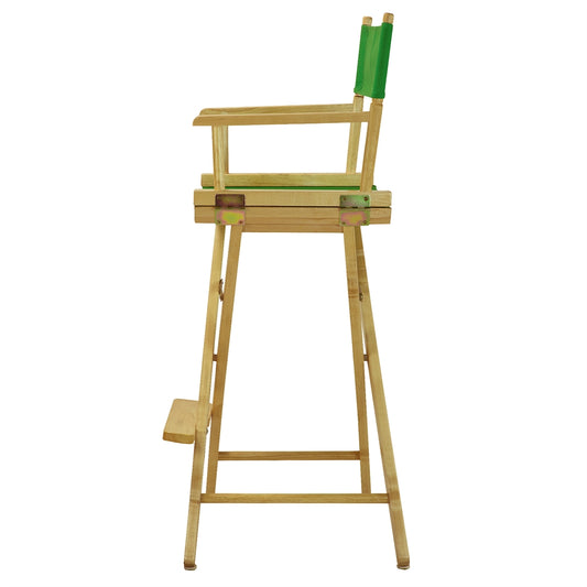 30" Director's Chair Natural Frame-Green Canvas