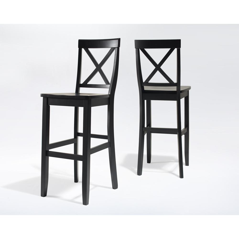 X-Back 2-Piece Bar Stool Set - 2 Stools