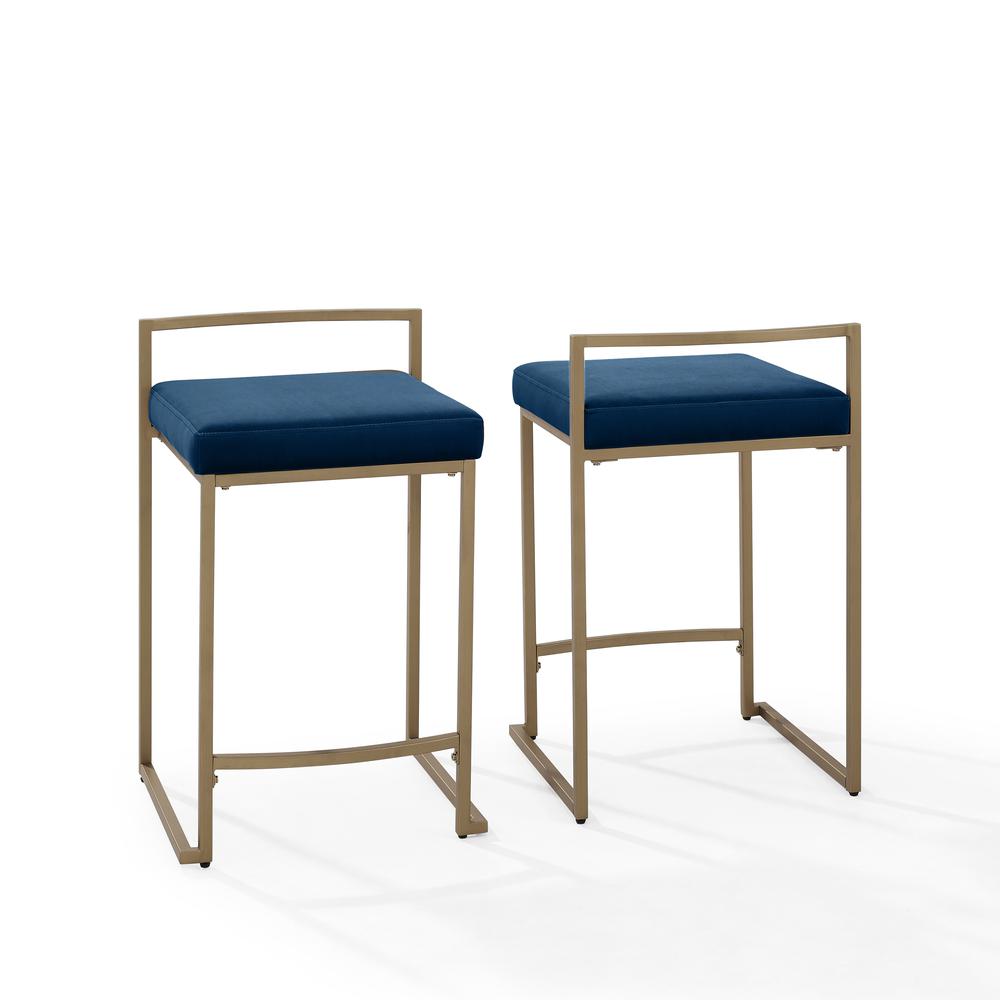 Harlowe 2-Piece Counter Height Bar Stool Set - 2 Stools
