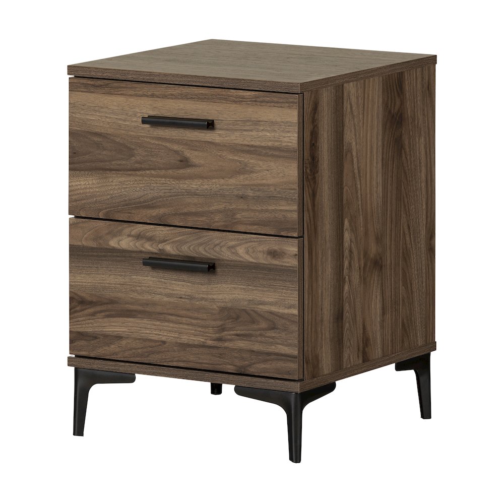 Musano Nightstand, Natural Walnut