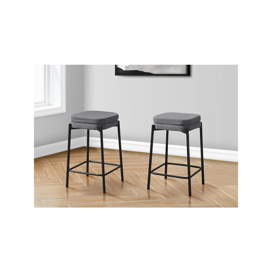 Barstool, Counter Height, Set Of 2, Kitchen