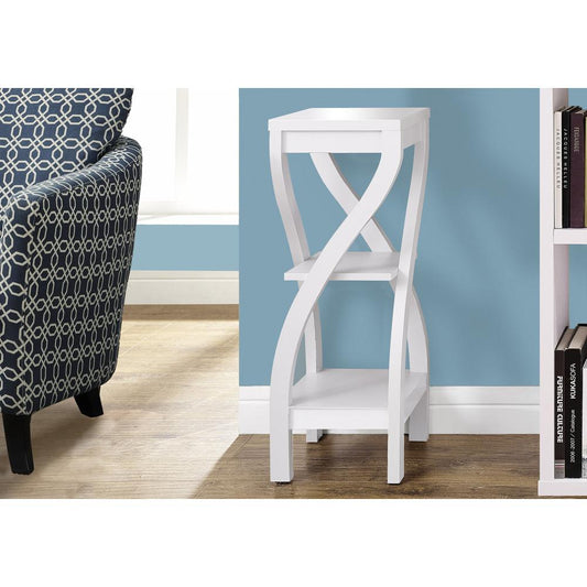 Accent Table, Side, End, Plant Stand, Square, Living Room, Bedroom