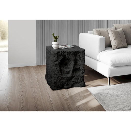 Accent Table, 25H, End, Nightstand, Side Table, Square, Black, Contemporary