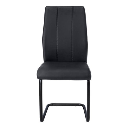 Dining Chair, Set Of 2, Side, Upholstered, Kitchen, Dining Room