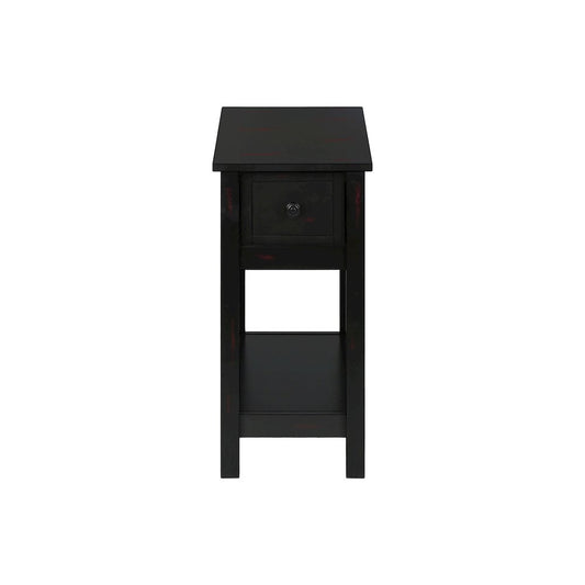 Transitional Accent Table in Black color