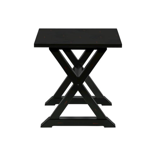 Transitional Accent Table in Black color