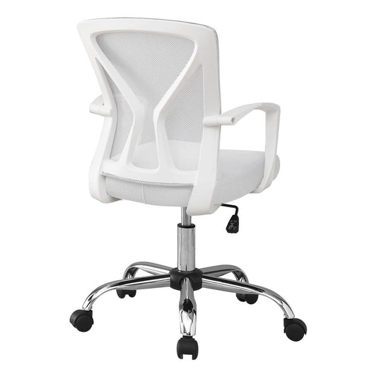 Office Chair, Adjustable Height, Swivel, Ergonomic, Armrests, Computer Desk