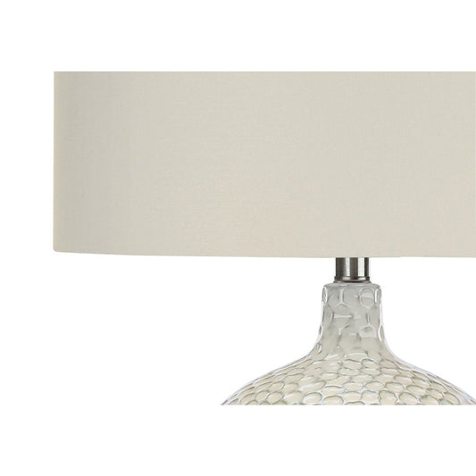 ="Lighting, 28""H, Table Lamp, Cream Ceramic, Ivory / Cream Shade, Contemporary