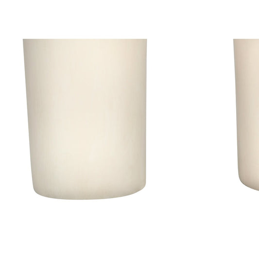 Lighting, 25"H, Table Lamp, Cream Resin, Beige Shade, Modern