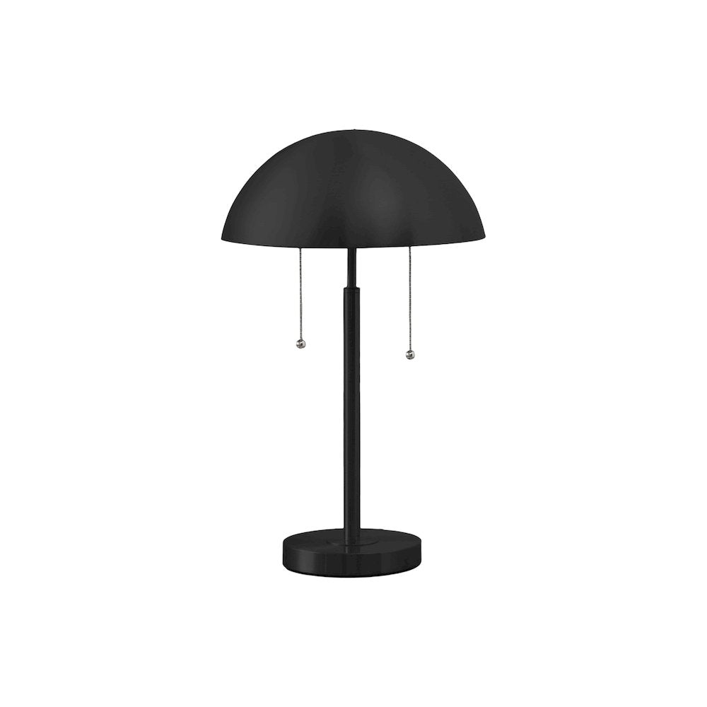 Lighting, 20"H, Table Lamp, Black Metal, Contemporary