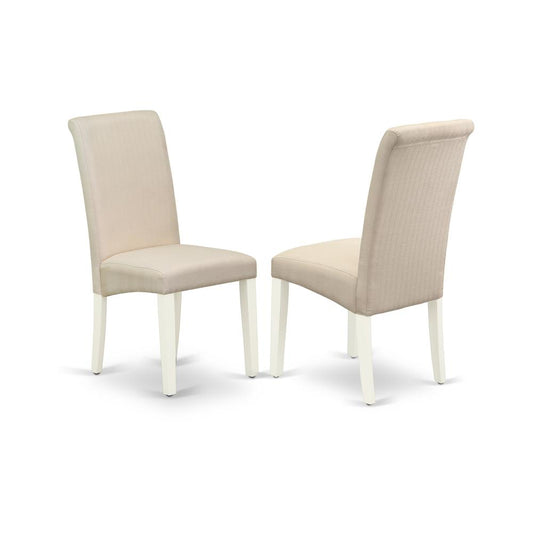 Dining Chair Linen White, BAP2T01