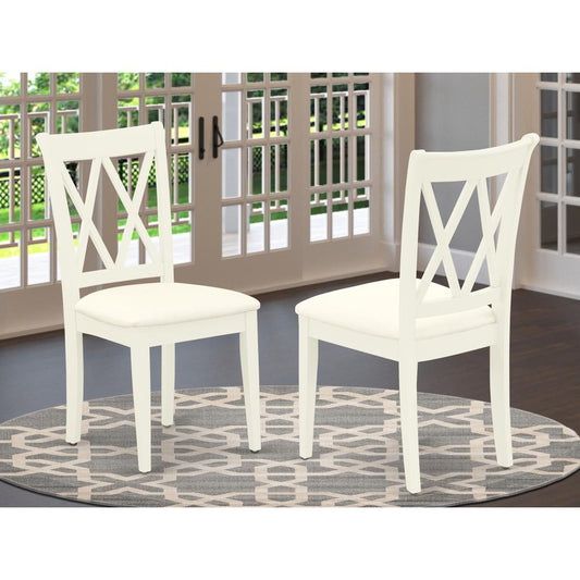 Dining Chair Linen White, CLC-LWH-C