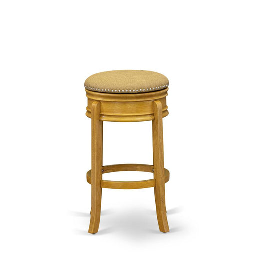 Counter Height Bar Stool with Round Shape