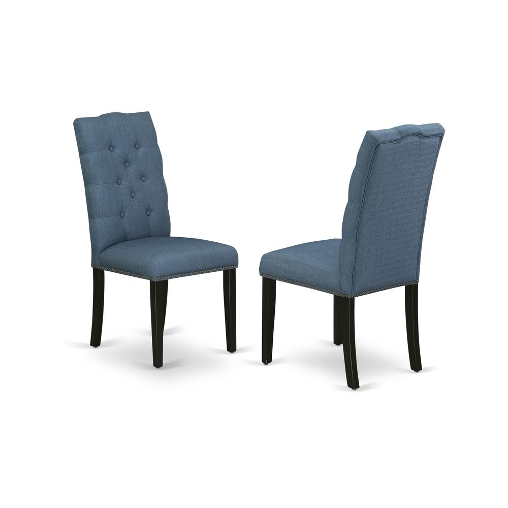 Dining Chair Black, ELP1T21