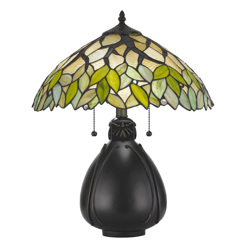 60W X 2 Tiffany Table Lamp