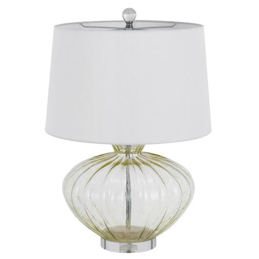 150W 3 way Delta glass table lamp. Sold in pairs