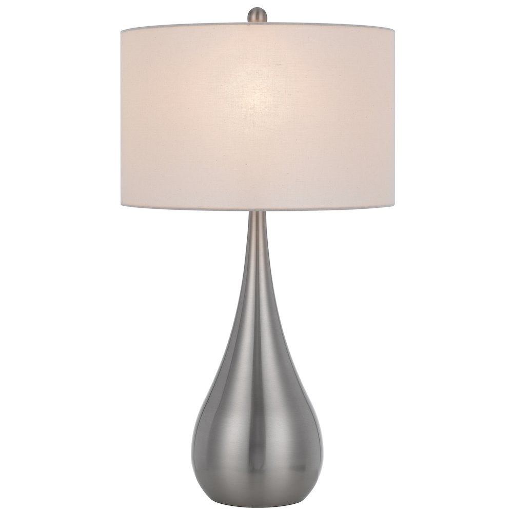150W 3 way Diego metal table lamp. Sold in pairs