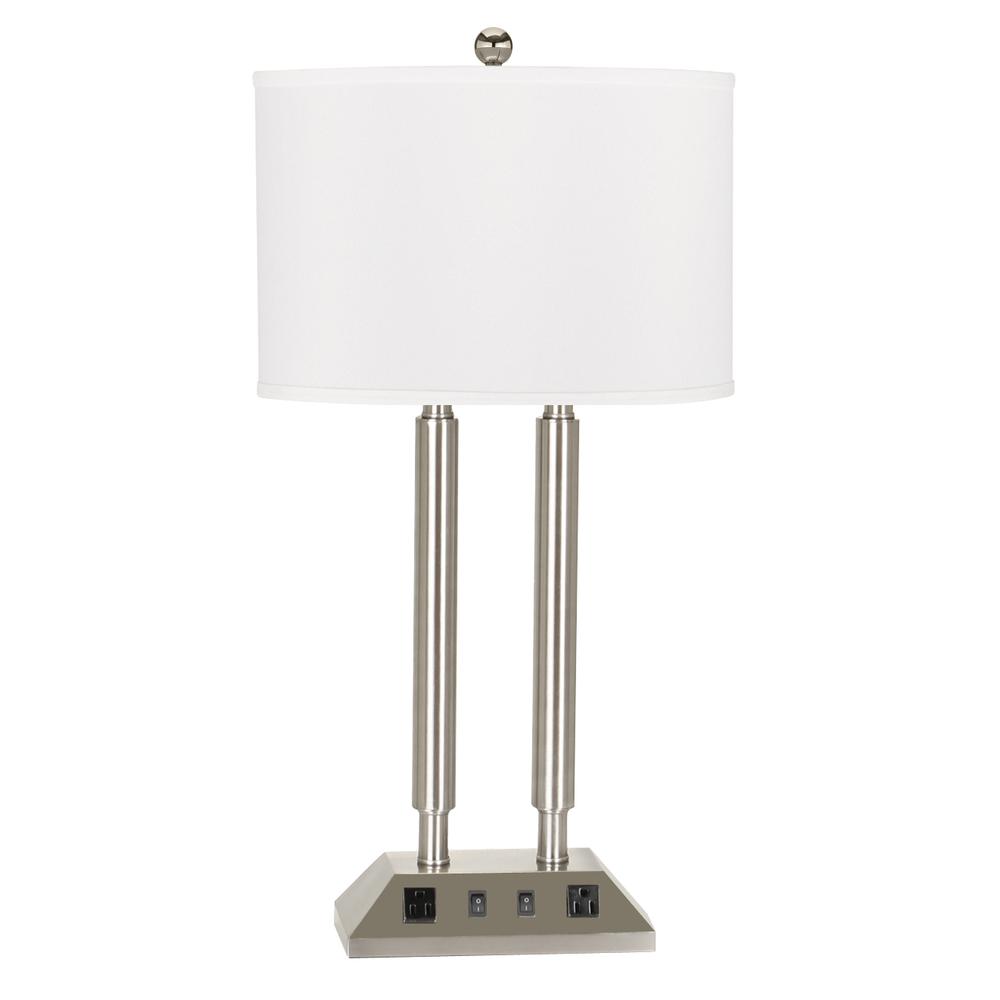 60W X 2, 2 Rocker Sw, 2 Outlet