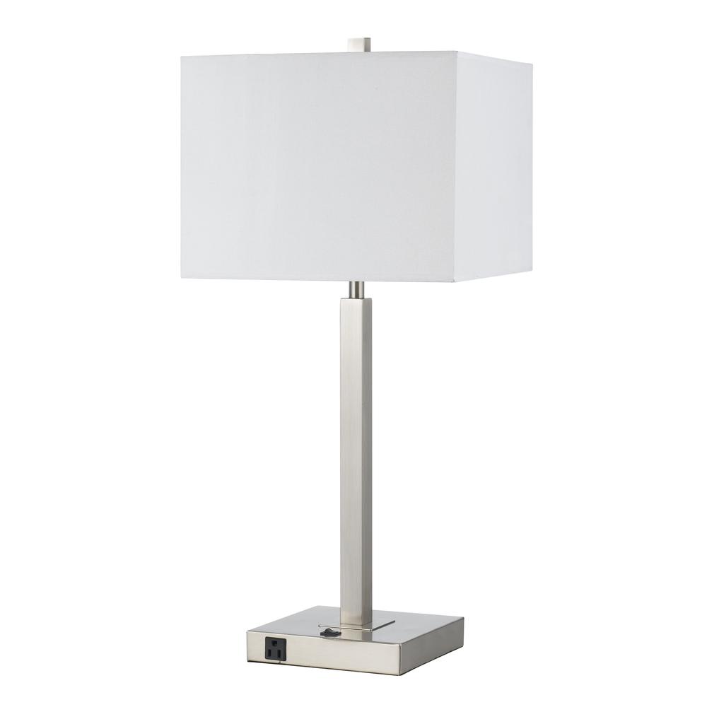 60W Metal N/S Lamp With Two Outlets