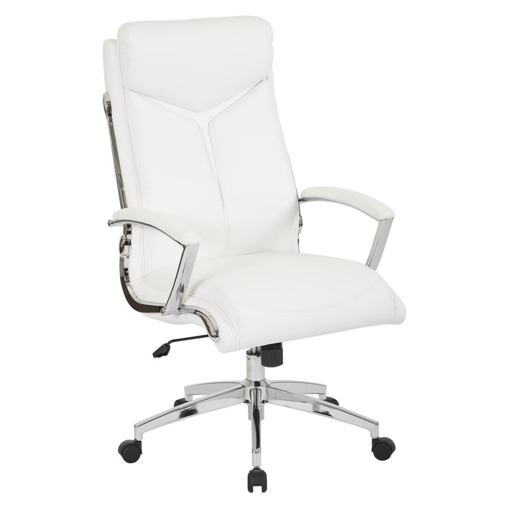 Executive Faux Leather High Back Chair