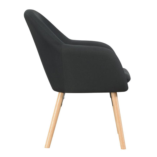 Charlotte Accent Chair, Black
