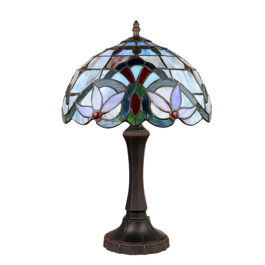 CHLOE Lighting GRENVILLE Victorian-Style Dark Bronze 1 Light Table Lamp 12" Wide