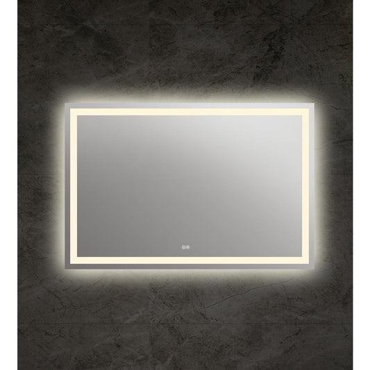 SPECULO Back Lit LED Mirror 4000K Warm White 28" Wide