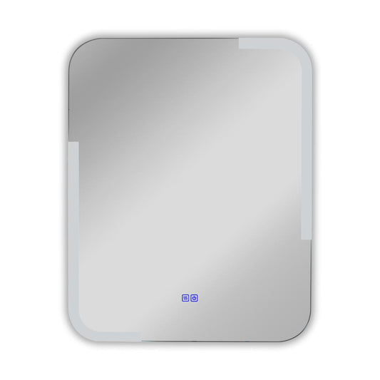 CHLOE Lighting LUMINOSITY Back Lit Rectangular TouchScreen LED Mirror 3 Color Temperatures 3000K-6000K 30" Height