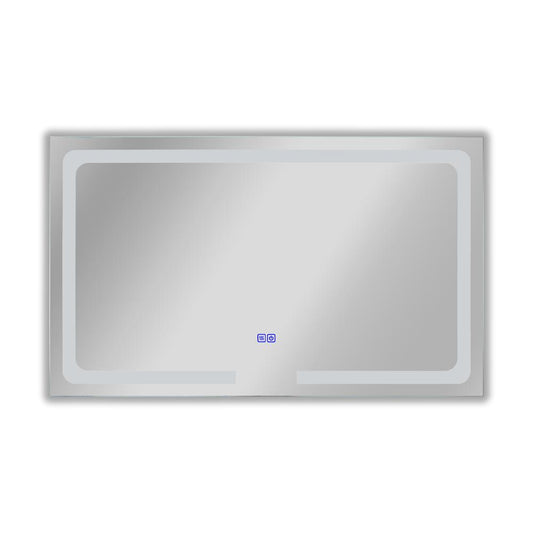 CHLOE Lighting LUMINOSITY- Back Lit Rectangular TouchScreen LED Mirror 3 Color Temperatures 3000K-6000K 39" Wide