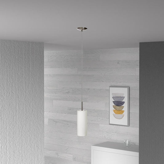 Table Lamp White Frosted Glass