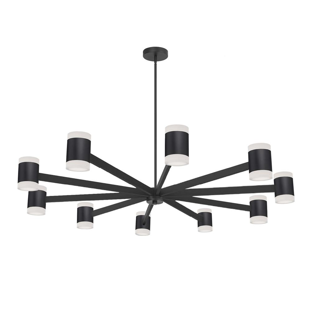 140W Chandelier, MB, FR Acrylic Diff