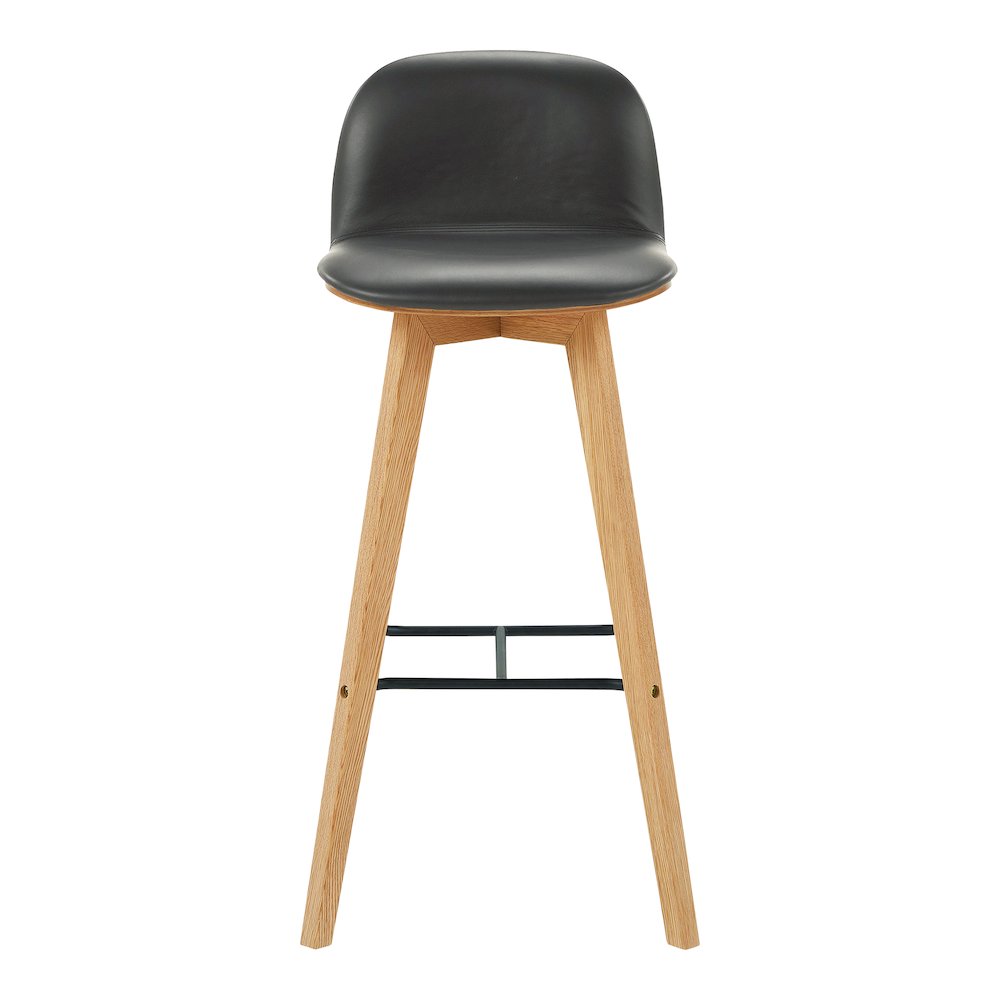 Napoli Leather Bar Stool