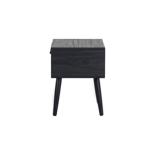 Wilson Slat Accent Table - Black