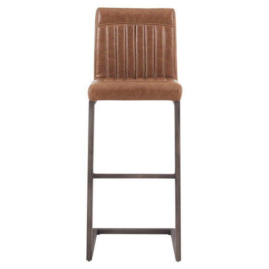 Ronan Faux Leather Bar Stool, (Set of 2)