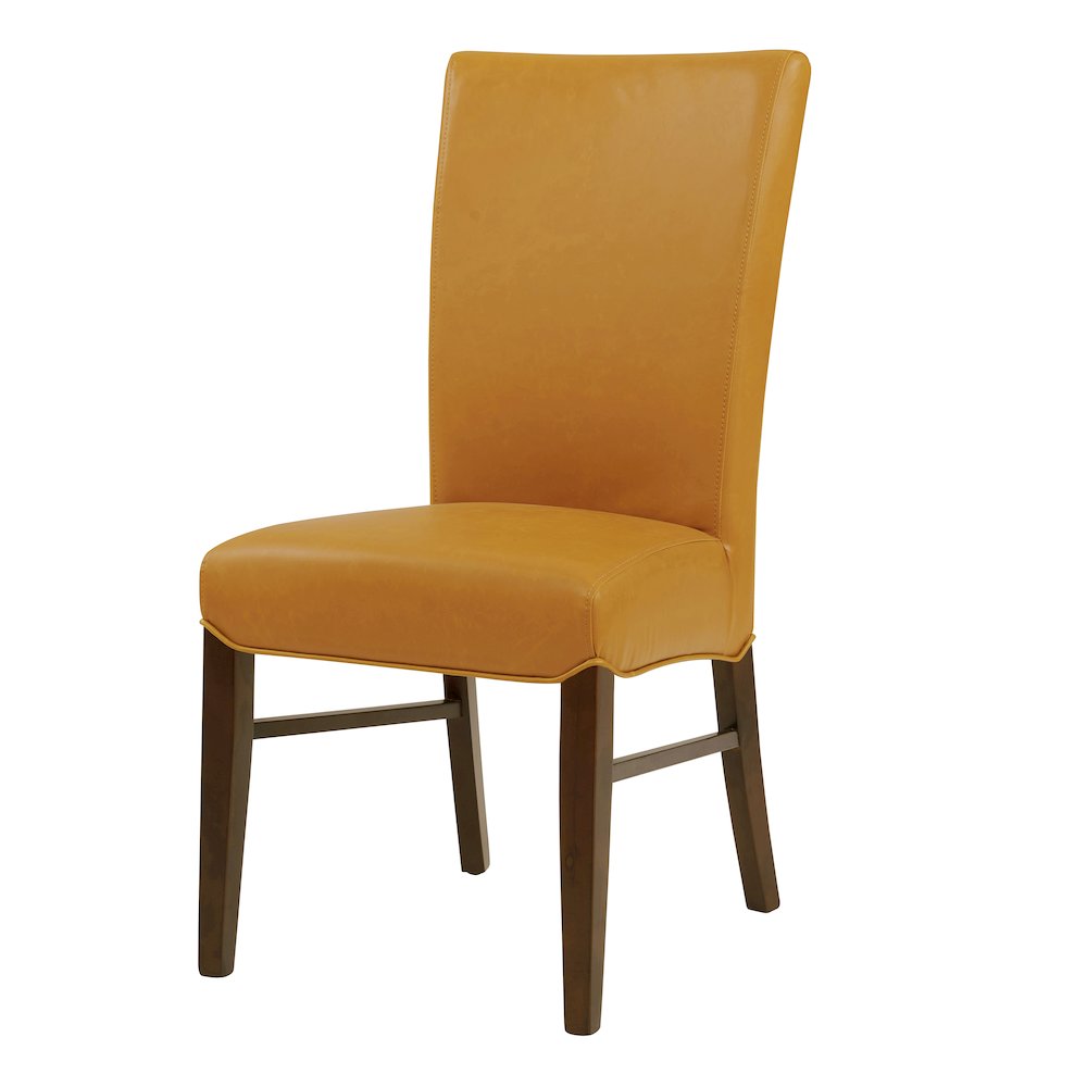 Milton Bonded Leather Chair, (Set of 2)