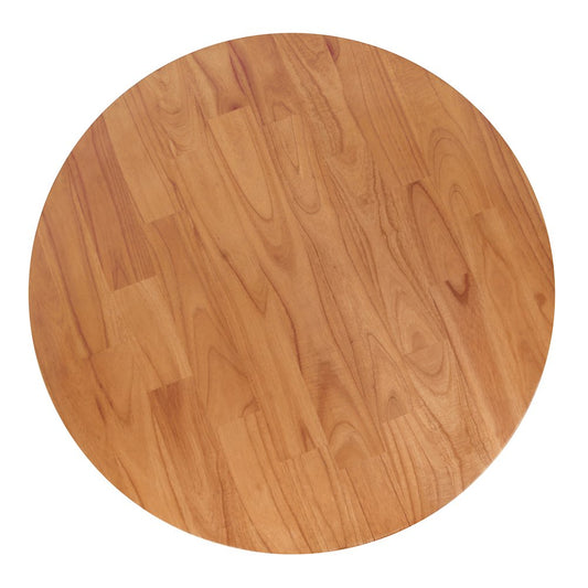 Zeke Rattan Coffee Table with Wood Top