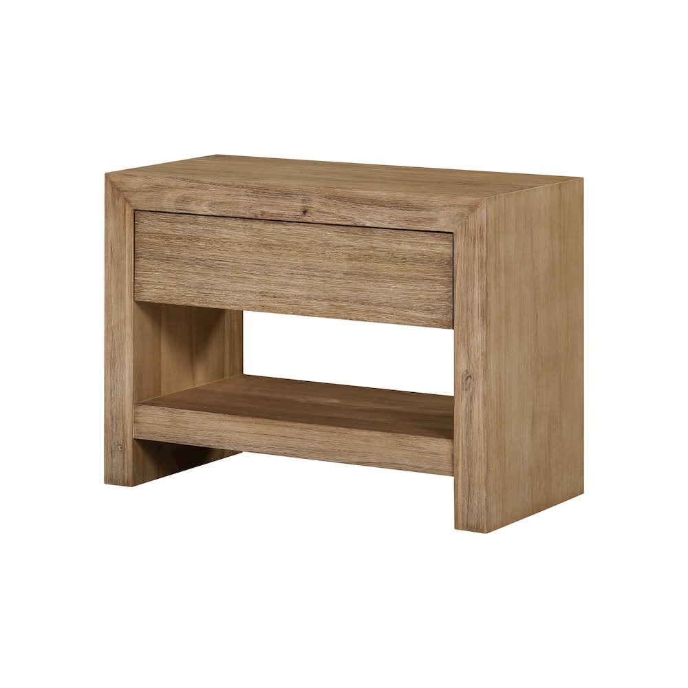 Zerano Accent Table - Brushed Smoke