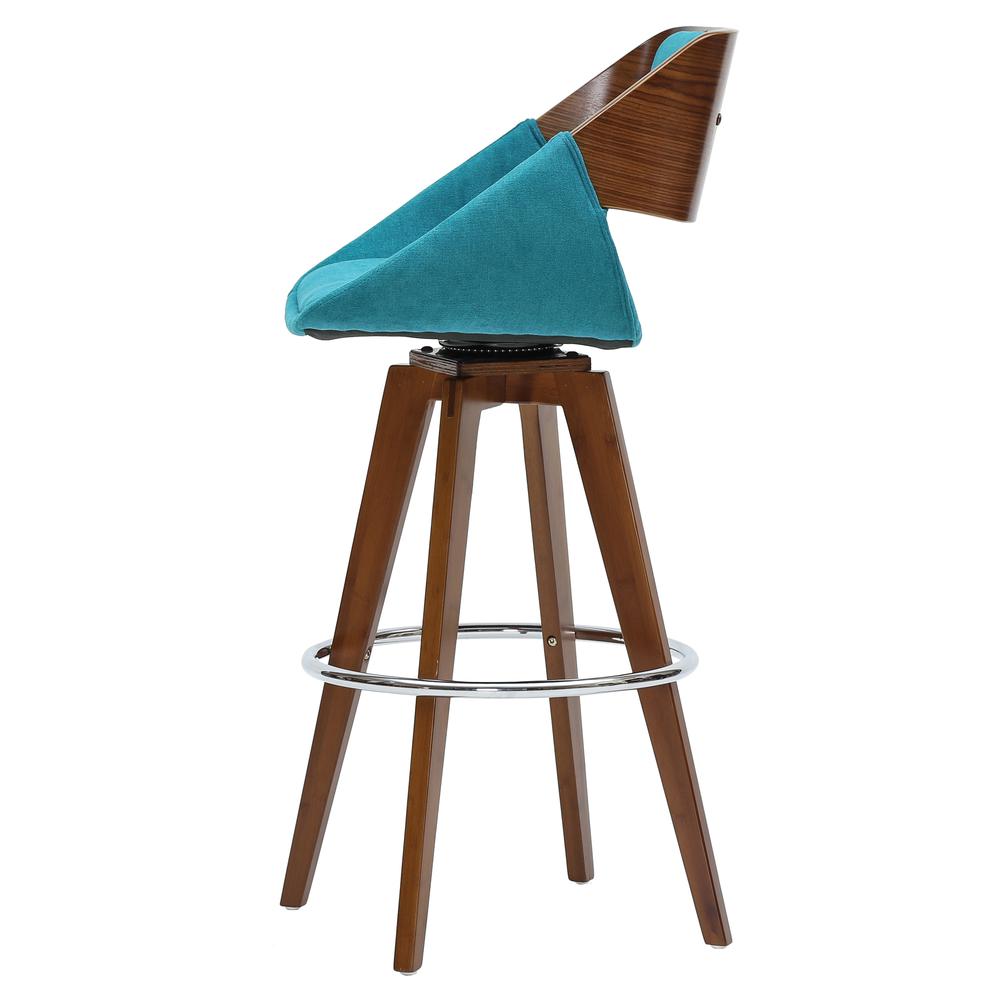 Cyprus Swivel Fabric Bar Stool