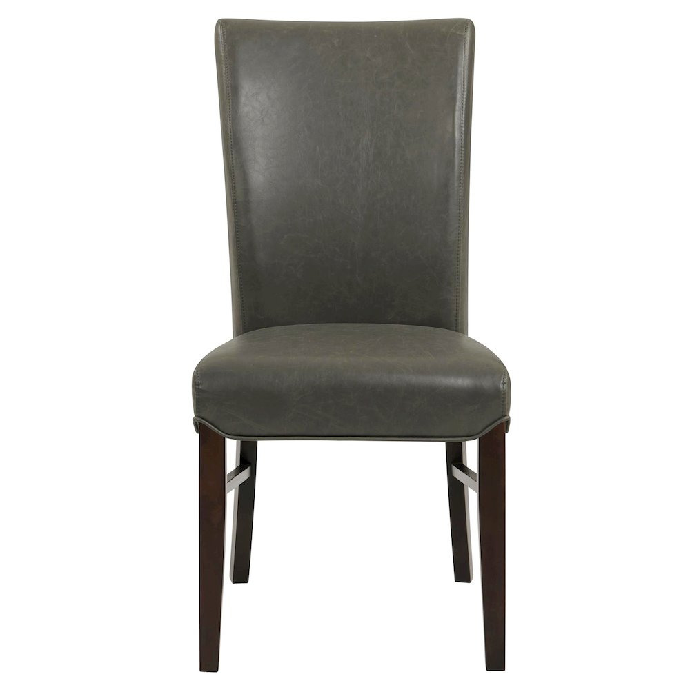 Milton Bonded Leather Chair, (Set of 2)