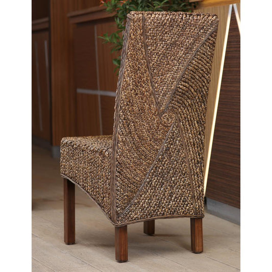 Lambada Hyacinth Spiral Design Chair