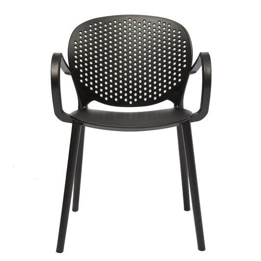 Midcentury Polypropylene Arm Chair, Set Of 4