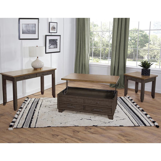 Bear Creek Sofa Table Brown