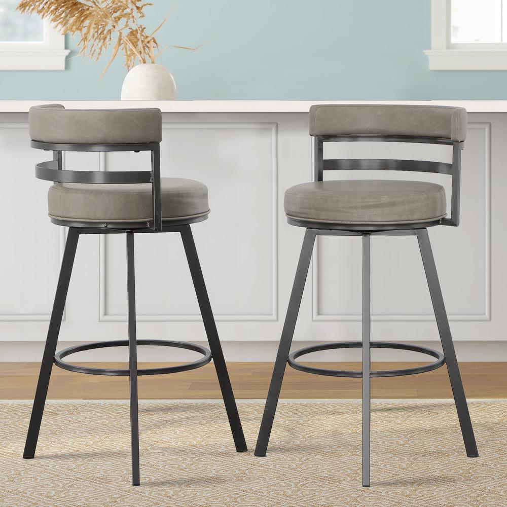Gene 30-inch Swivel Bar Stool
