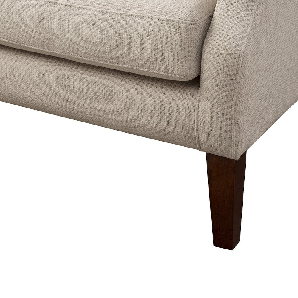 Button Tufted Wing Chair