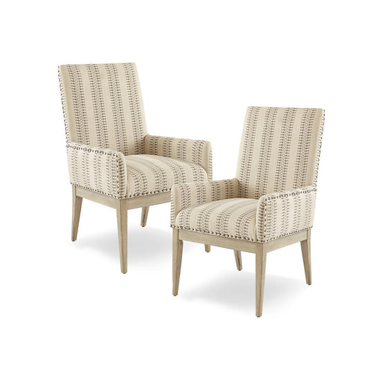 High Back Dining Armchair (Set of 2)