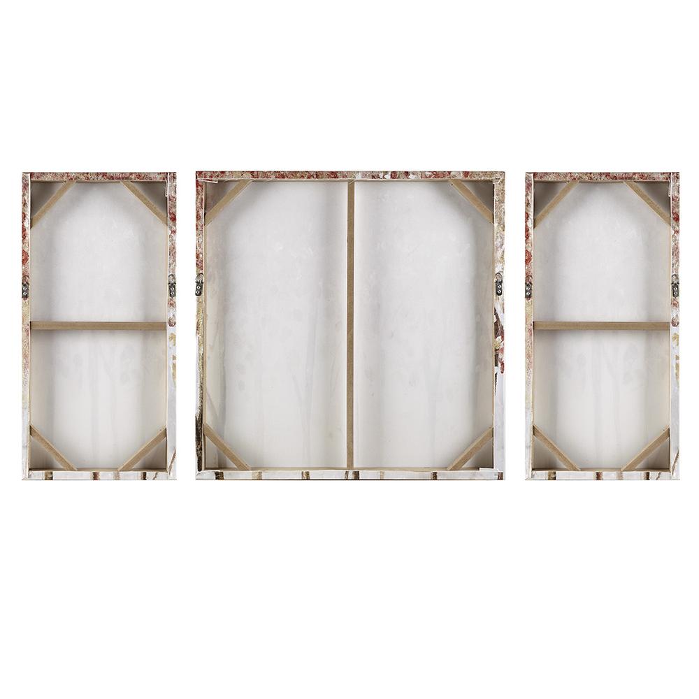 Triptych 3-piece Textured Canvas Wall Art Set