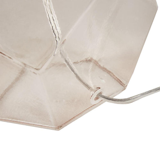 Geometric Glass Table Lamp