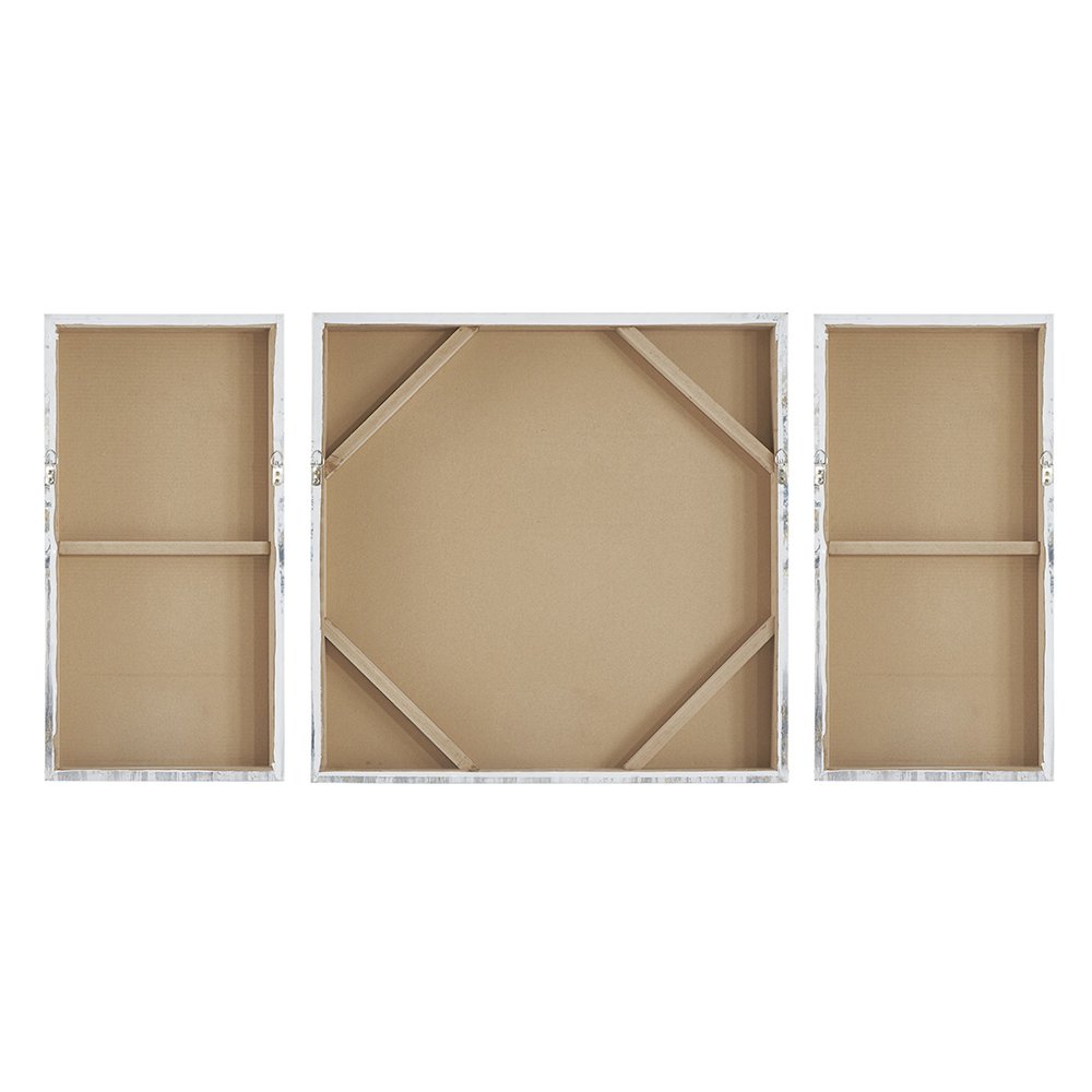 Gold Foil Triptych 3-piece Canvas Wall Art Set