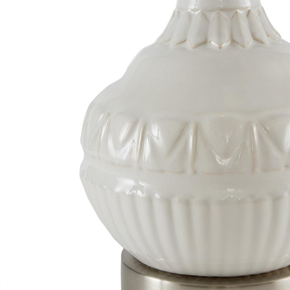 Embossed Boho Table Lamp